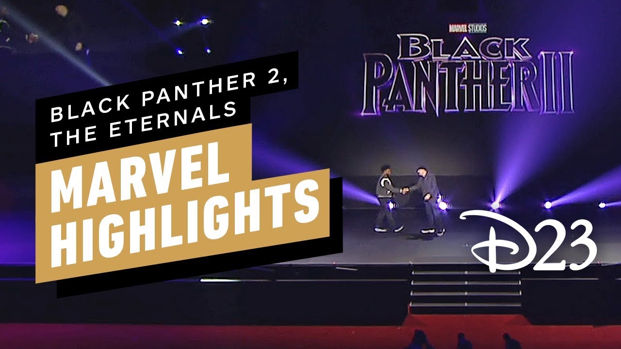 Marvel Studios D23 Panel Highlights (Black Panther 2, The Eternals)