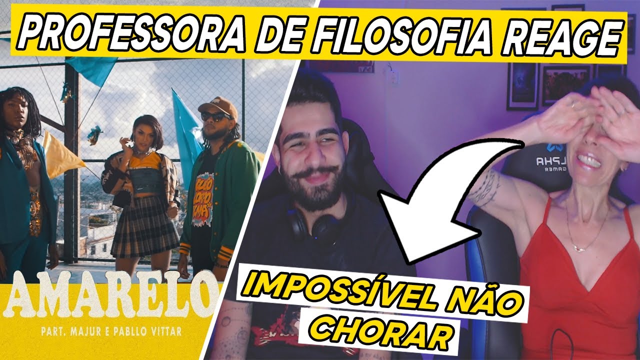 |Professora de filosofia reage| Emicida - AmarElo (IMPOSSÍVEL NÃO SE EMOCIONAR)