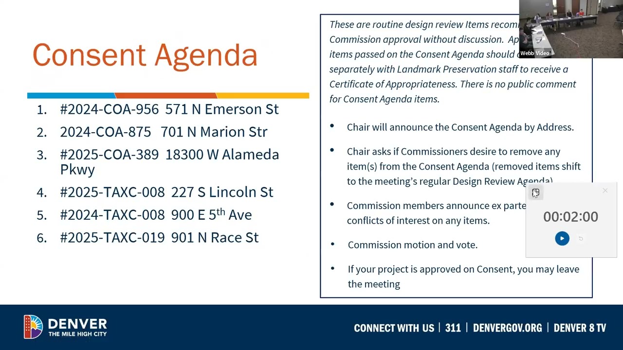 Landmark Preservation Commission Meeting 6-3-2025