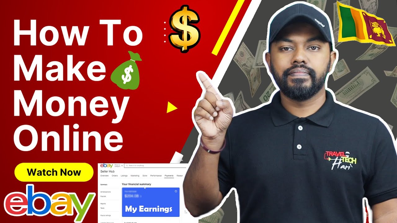 How to Start eBay Dropshipping, Direct Shipping How to Earn Money Online Travel Tech Hari