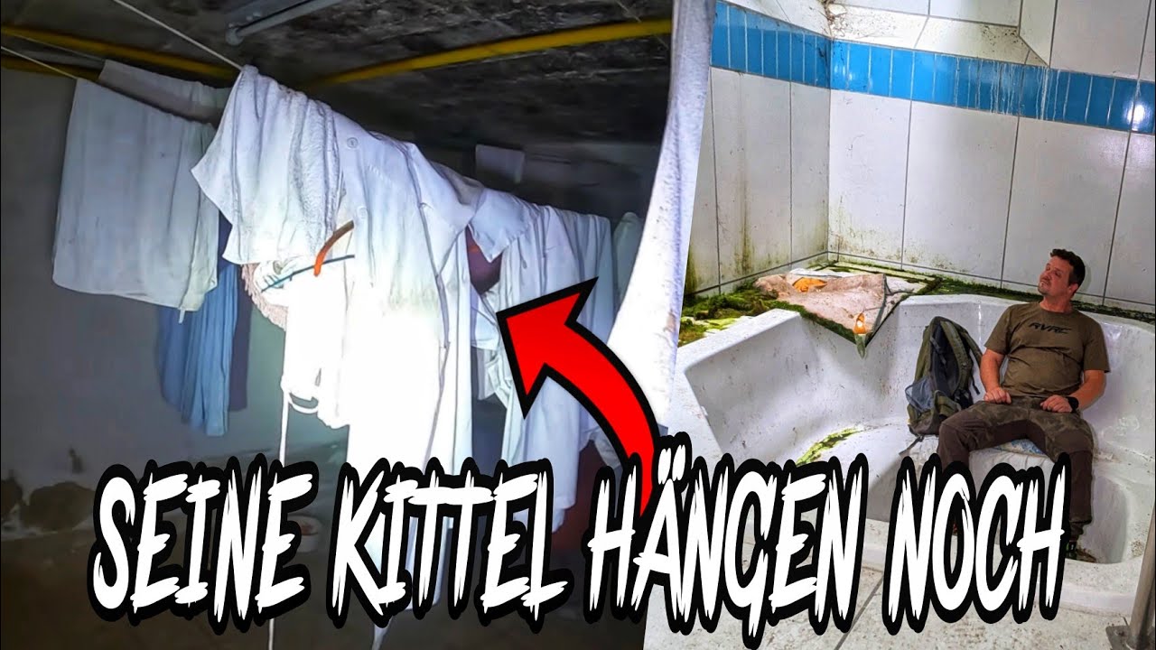 ZAHNARZT VILLA MIT POOL | Arztkittel hängen noch 20 Jahre verlassen | Lost Places