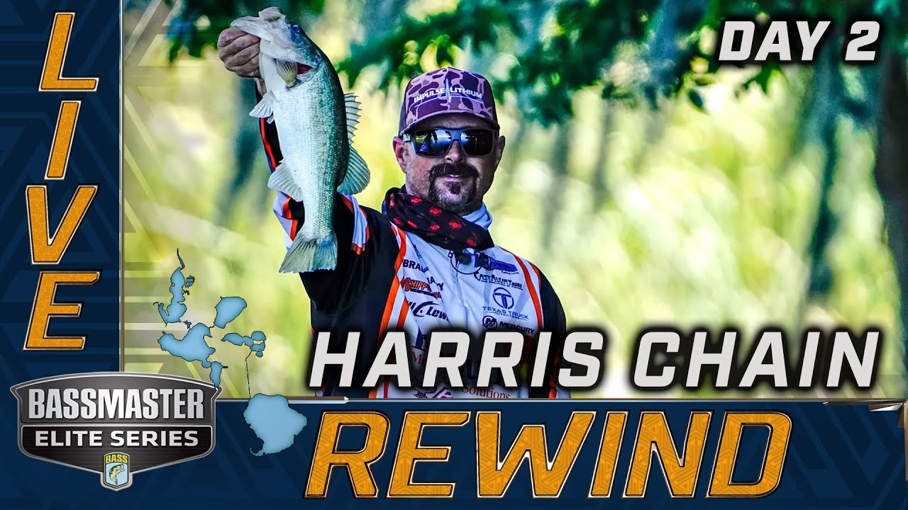 2024 Bassmaster Elite Series LIVE at Harris Chain — Day 2