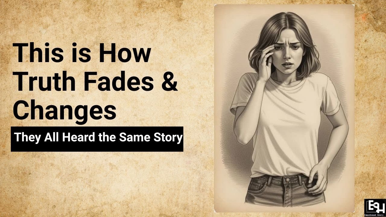 How Stories Change the Truth | They All Heard the Same Story | Short Story - Big Lesson