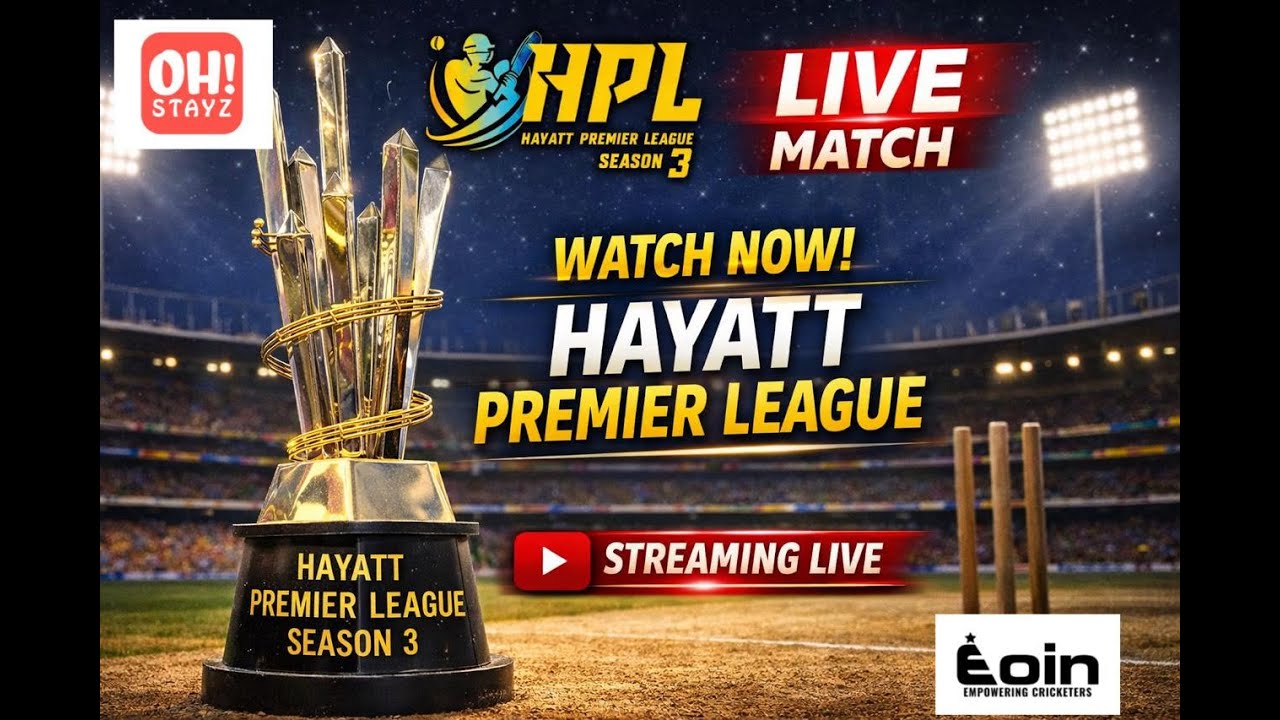 OH! Stayz Presents Hayatt PREMIER LEAGUE SEASON 3