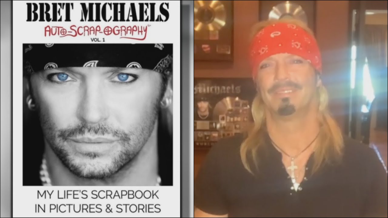 Bret Michaels talks about his new book, Auto-Scrap-Ography