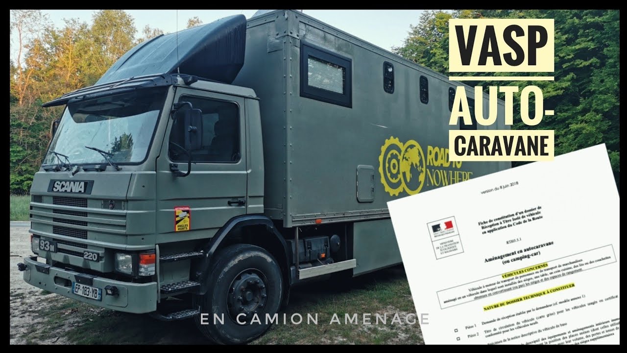 Aménagement camion Ep-40  : VASP, Homologation de notre camion