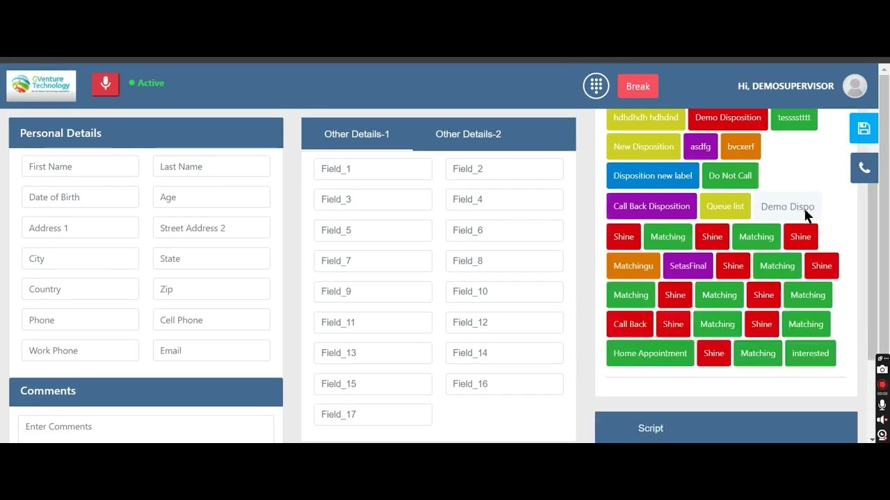 Agent Panel Dashboard Part 2 - Free Call Center Software Tutorial