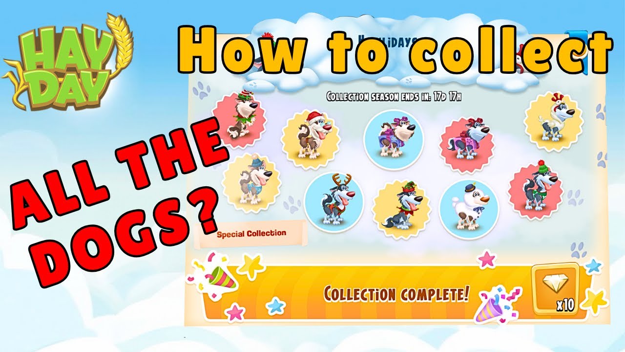 Hay Day - How to catch ALL DOGS (Howlidays Global Event Full Guide)🐾🐾