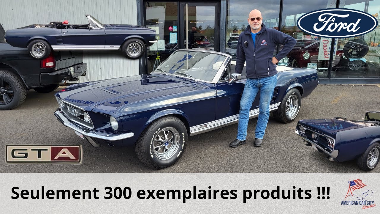 Ford Mustang Convertible 390GTA de 1967 😵🤯