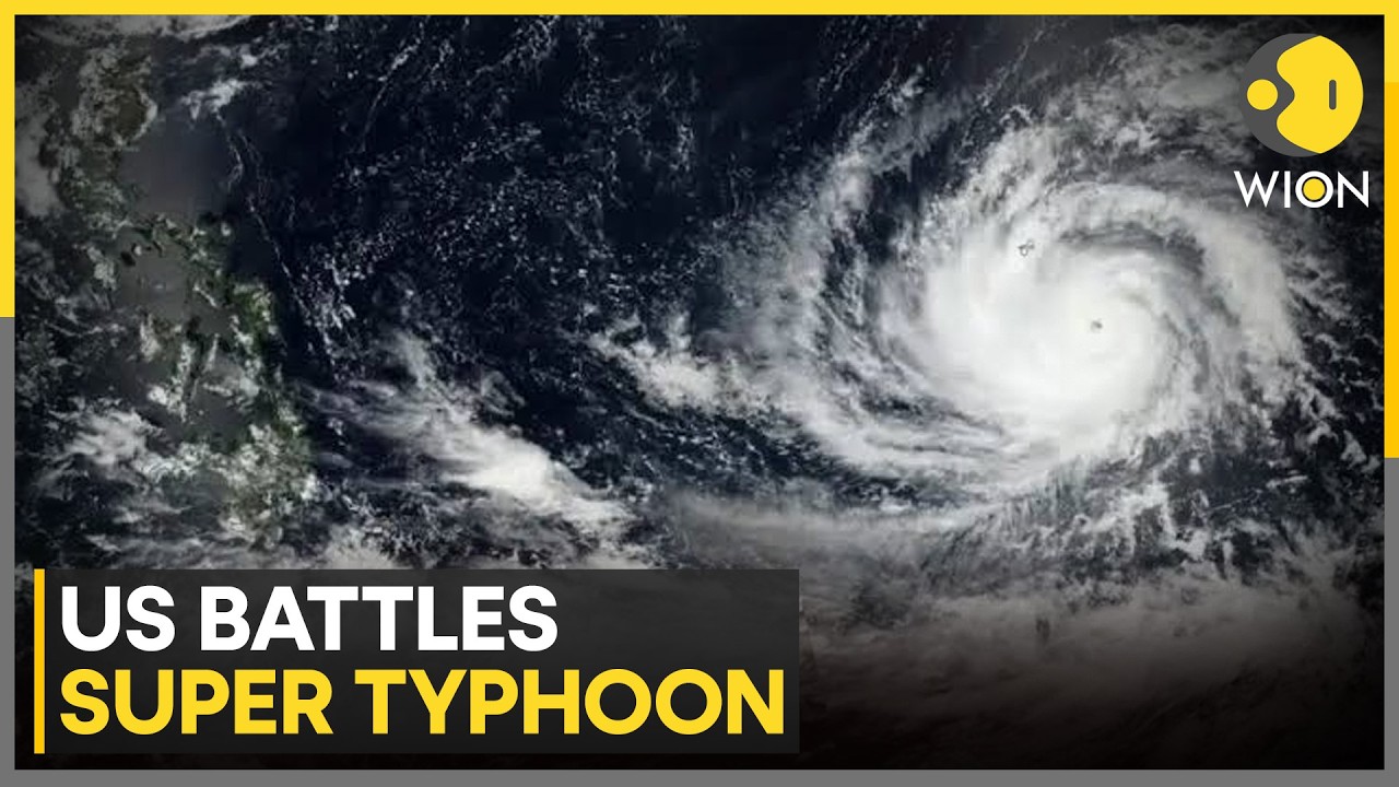Guam and Northern Mariana Islands Prepare For Super Typhoon Bavi | WION