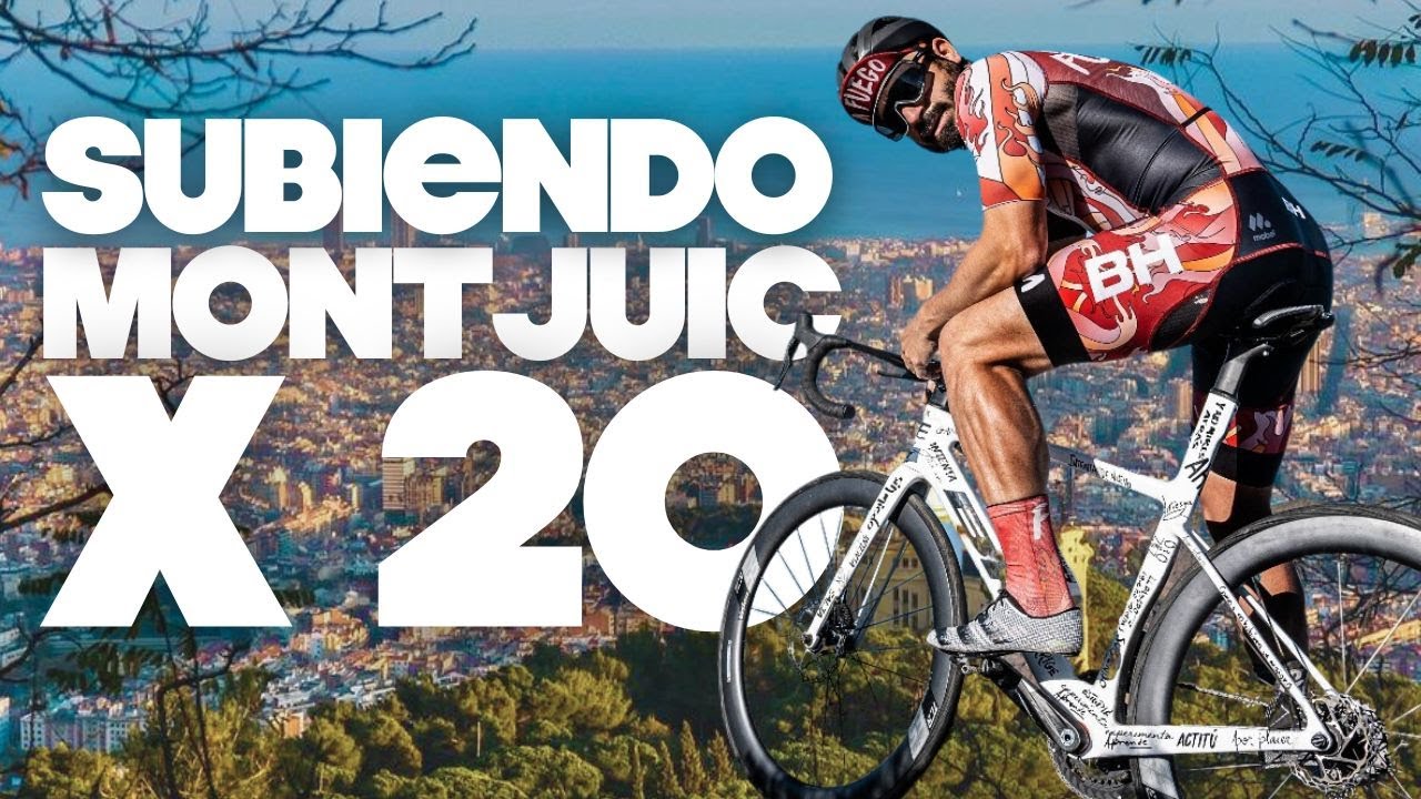 RETO BICI: SUBIENDO MONTJUIC 20 VECES SEGUIDAS | Valentí Sanjuan
