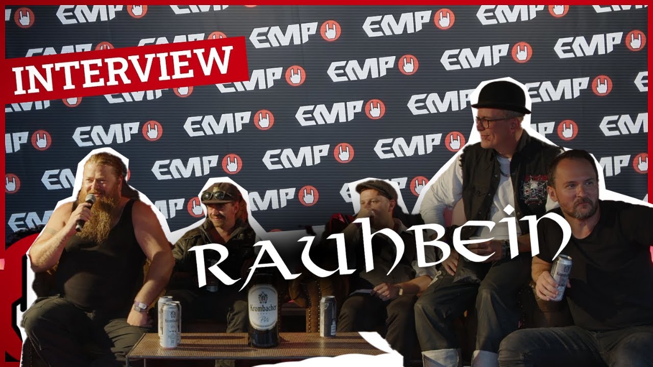 RAUHBEIN Interview EMP Backstage Club Area beim WACKEN OPEN AIR 2023