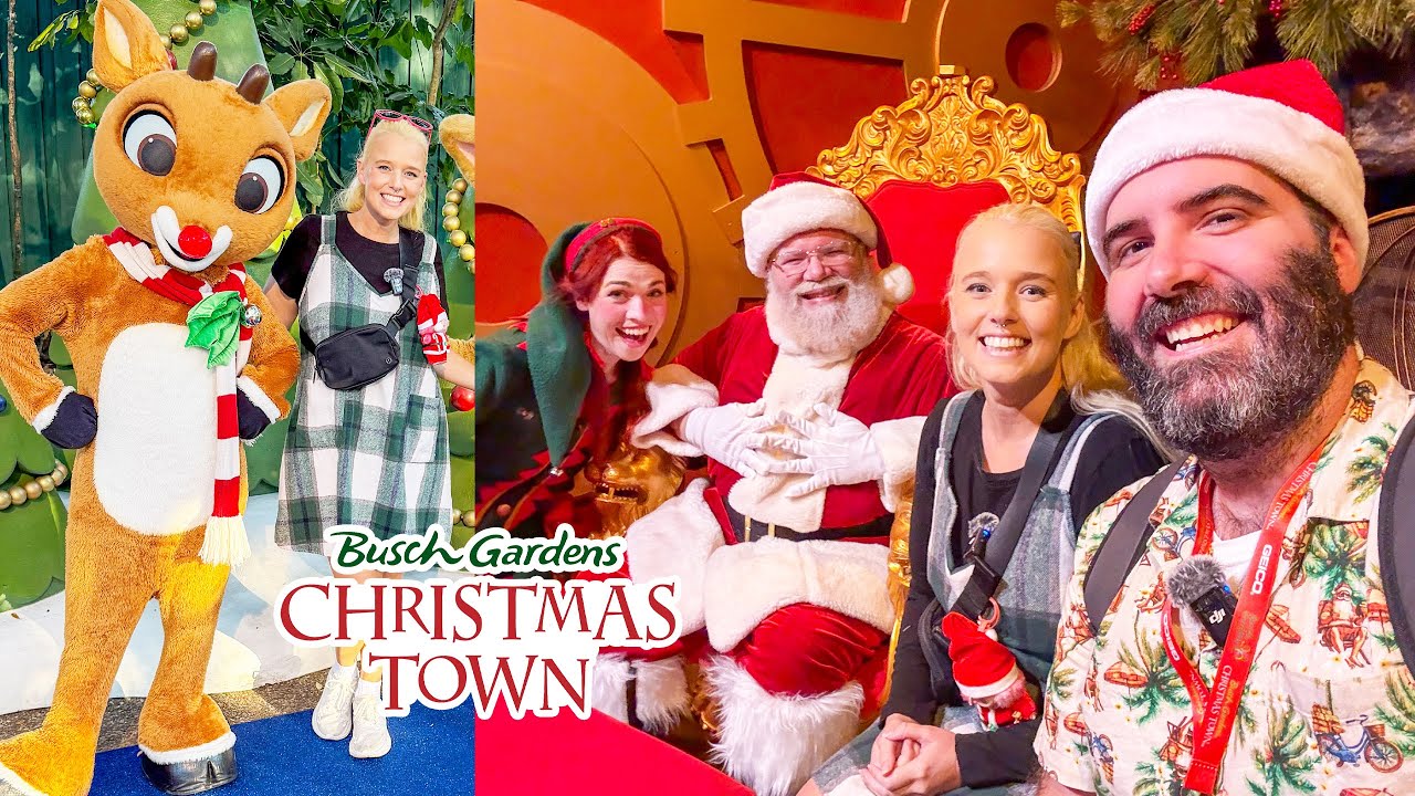 Christmas Town at Busch Gardens Opening Weekend Review!