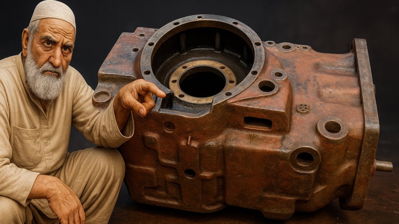 This Tractor Transmission Case Was Junk… But Mechanics Rebuilt It Better Than Original