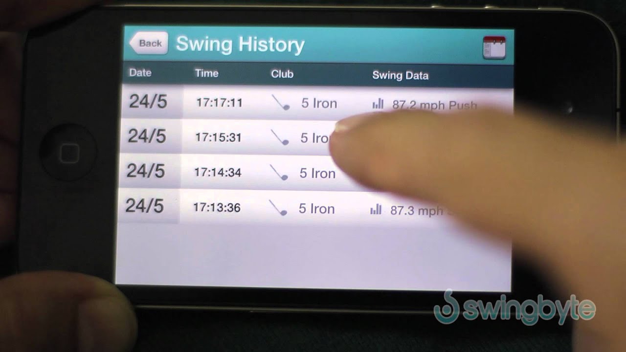 Swingbyte: Attach. Capture. Analyze. Improve.