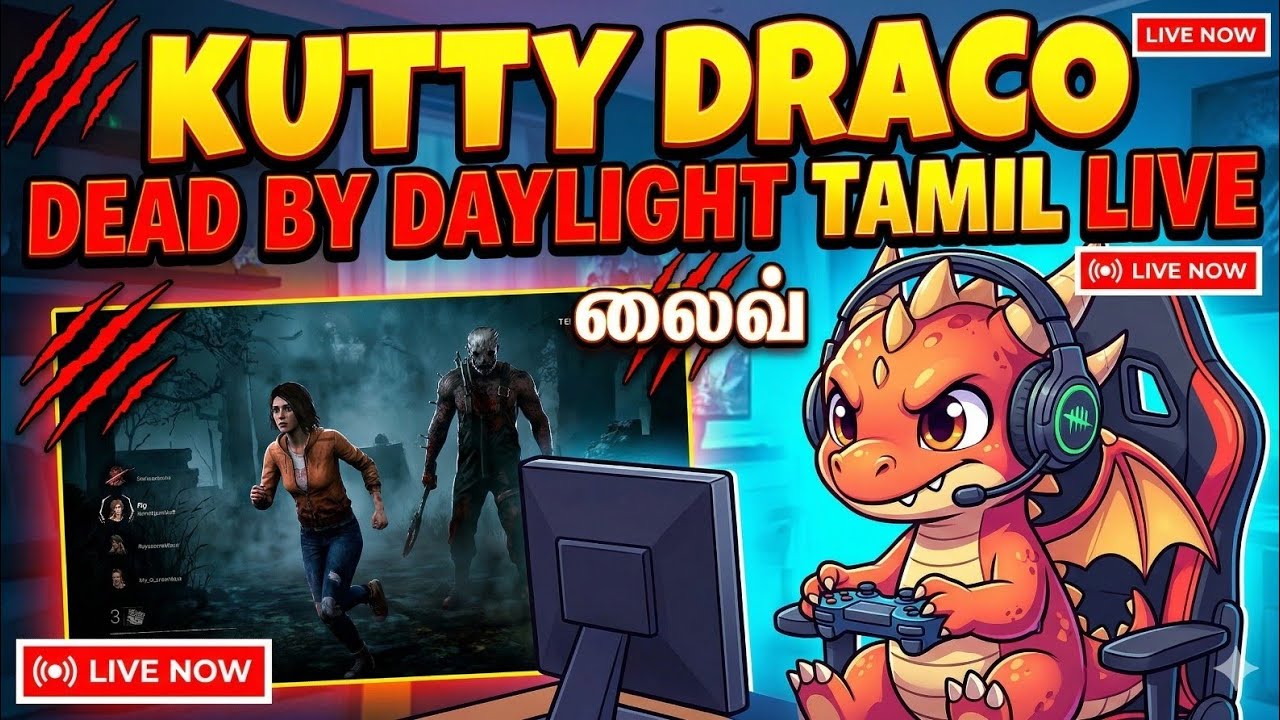 DBD AT 12 AM | DBD Tamil Live 🔴 | Dead by Daylight 2K 60FPS Ultra Graphic