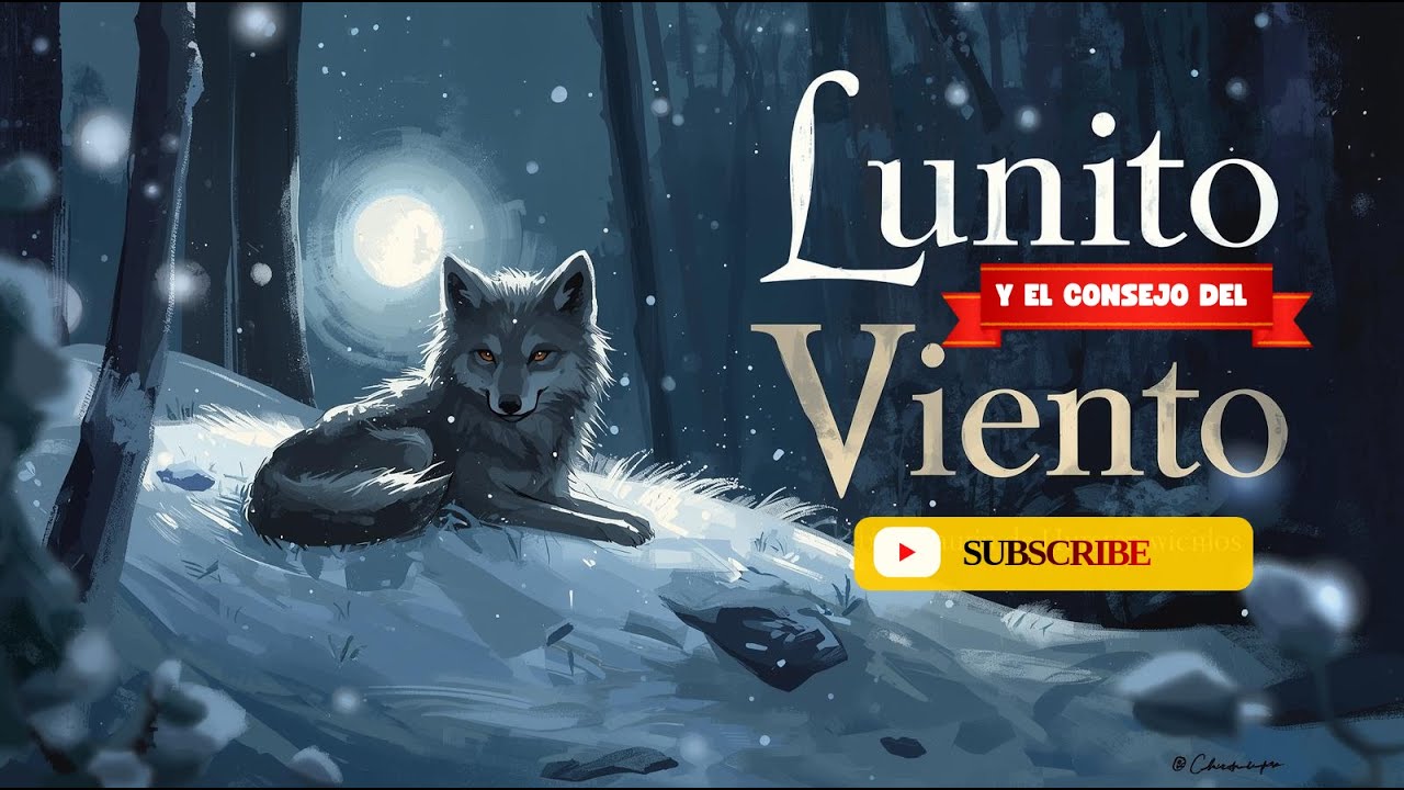 🌙❄️Lunito y la Noche del Viento Blanco | Relato Calmante para Dormir  Voz Suave  Relajación Nocturna