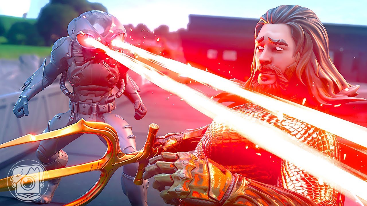 AQUAMAN vs. BLACK MANTA! (A Fortnite Short Film)
