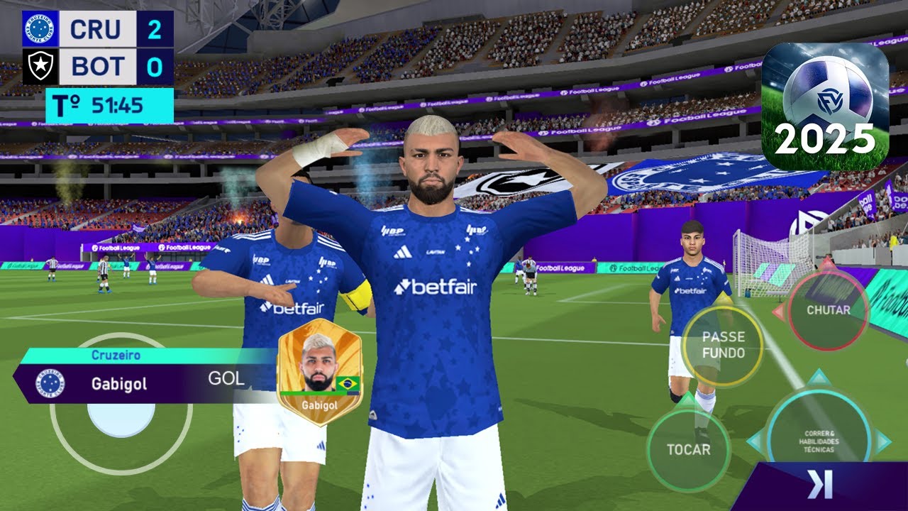 FOOTBALL LEAGUE 2025 COPA DO BRASIL ATUALIZAÇÃO (ANDROID/ iOS) NARRAÇAO PORTUGUES