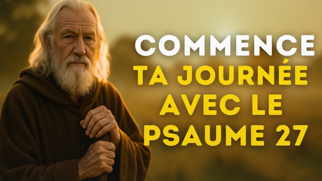 Le Psaume 27 te donnera la force de commencer ta journée avec foi.