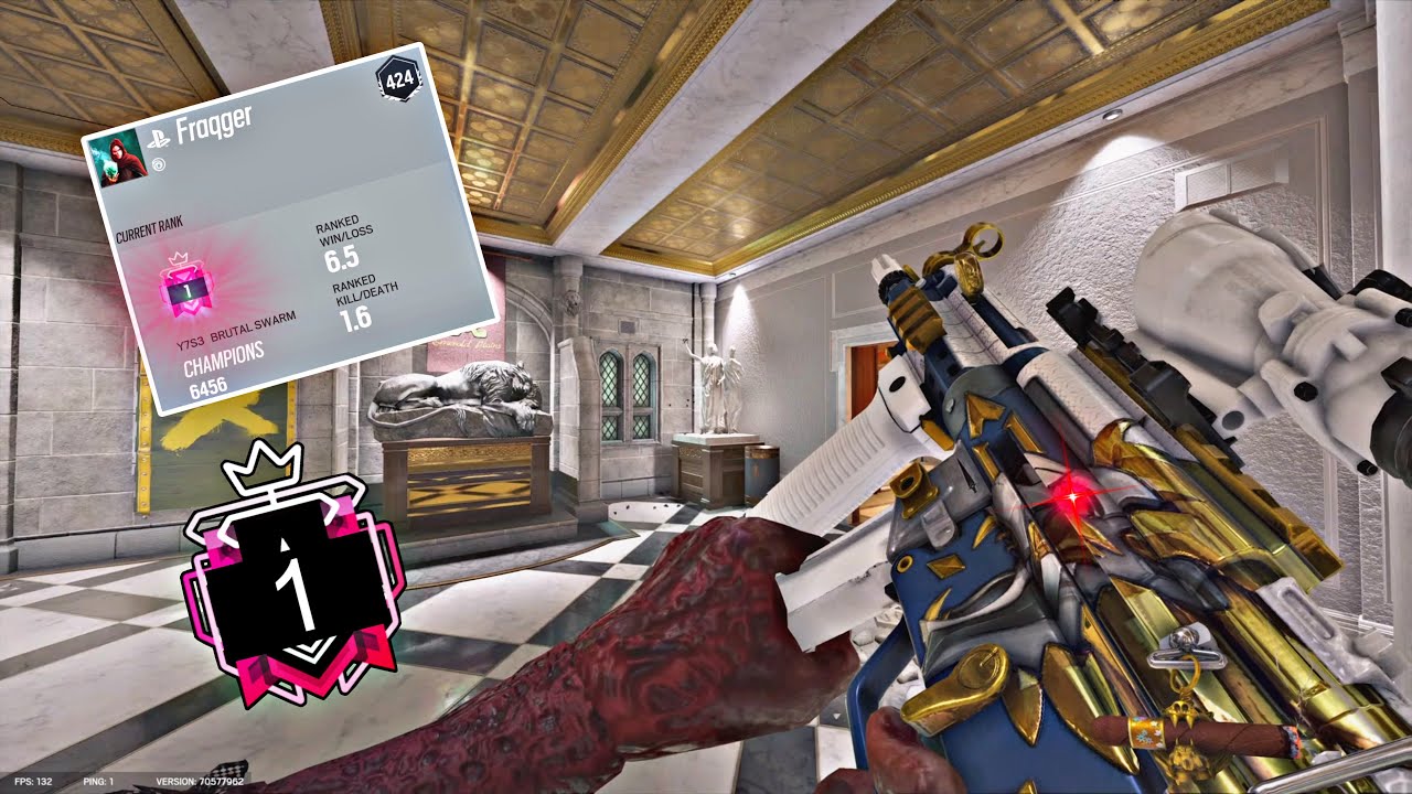 THE *BEST* #1 CONTROLLER CHAMPION Settings on Operation DEADLY OMEN Rainbow Six Siege PS5/Xbox