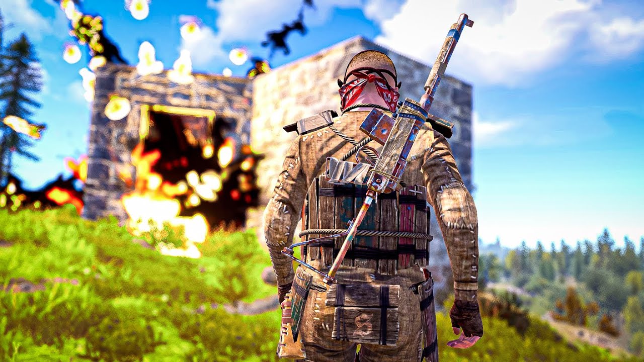 the raid grind has arrived and I'm ready for it - RUST SOLO #4 S134