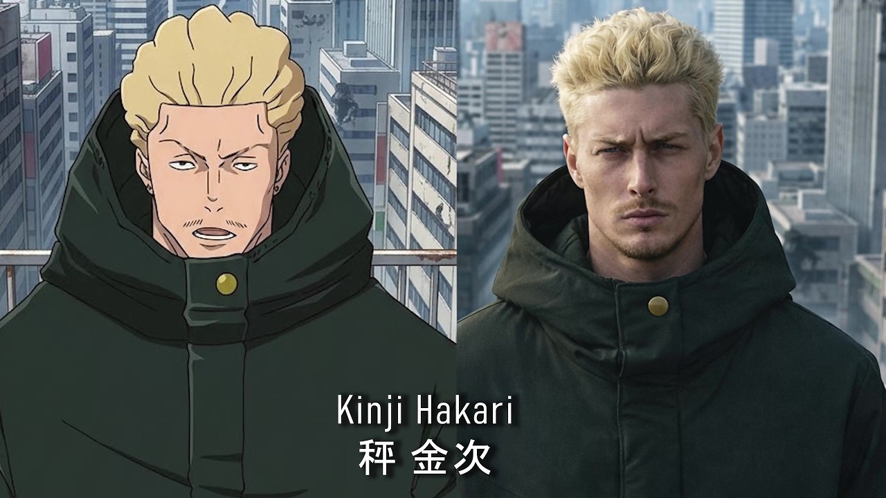 Jujutsu Kaisen Characters in Real Life | 呪術廻戦 AIライブアクション (Official Music Video)