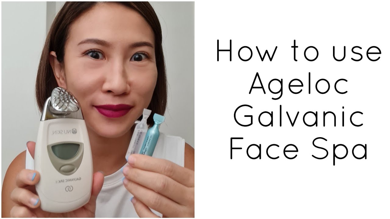 How to use Ageloc Galvanic Spa /  How does Ageloc Galvanic Spa Work?
