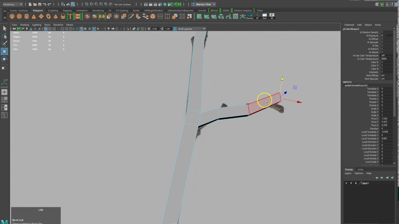 Stick Twig Maya Tutorial