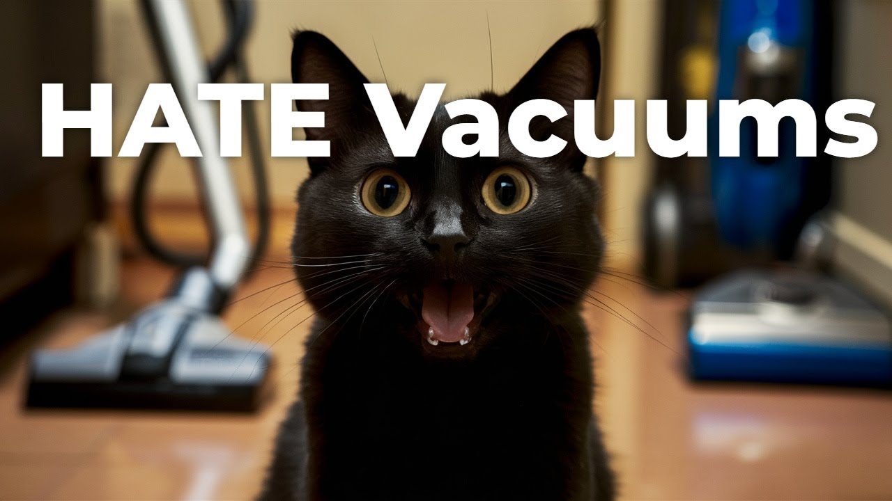 Why Cats Think Your Vacuum Cleaner Is Their Mortal Enemy