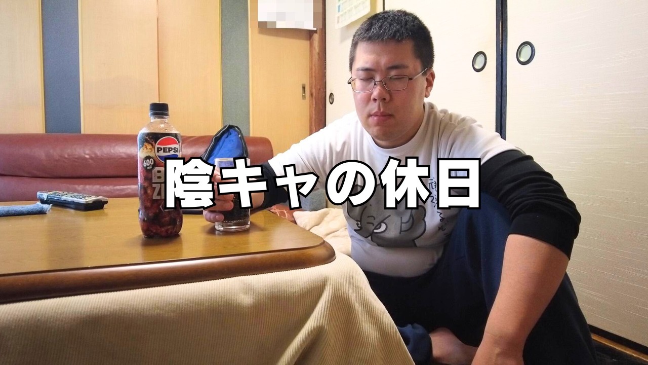 【陰キャに密着！】コミュ障過ぎて人間とほぼ話してない休日