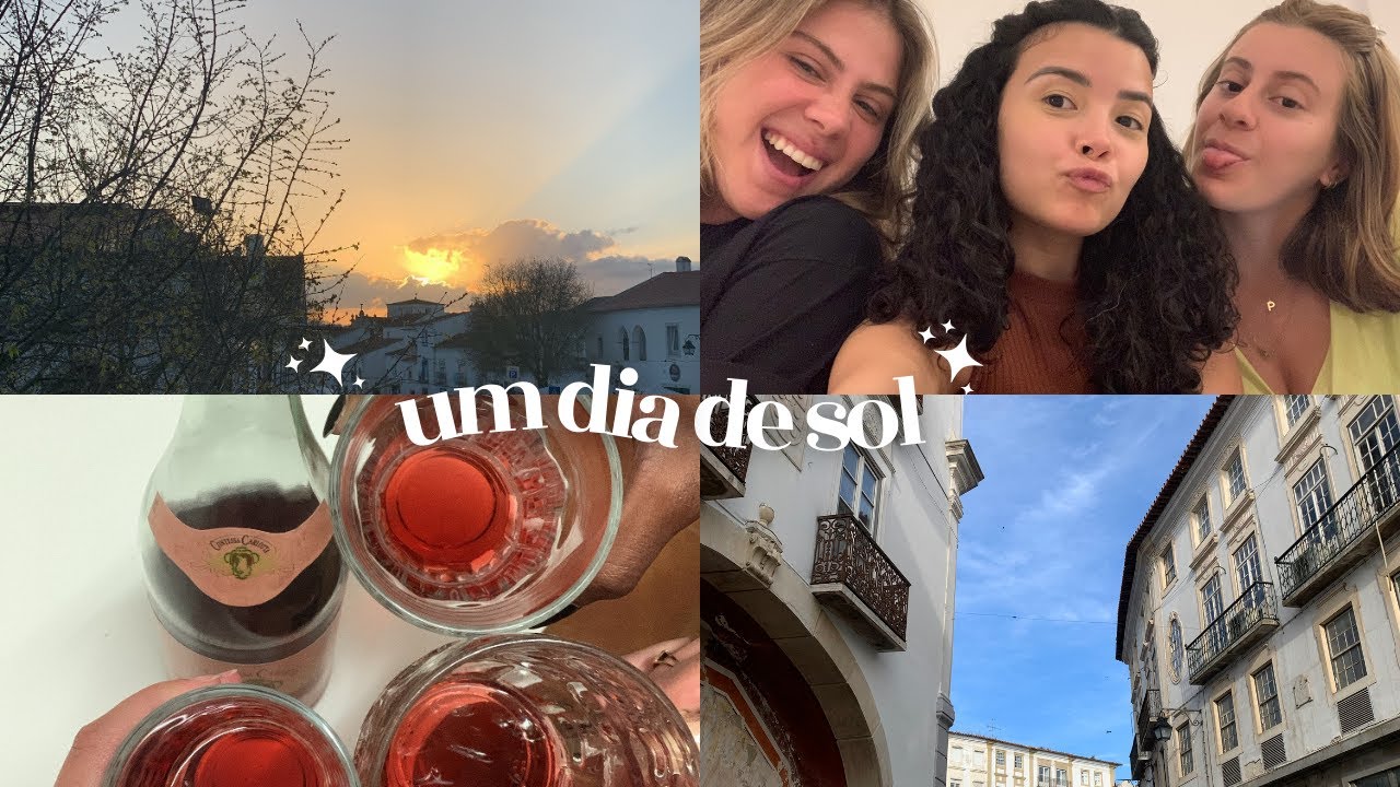Vlog | primavera em Évora, bate papo sobre sonhos e girls dinner