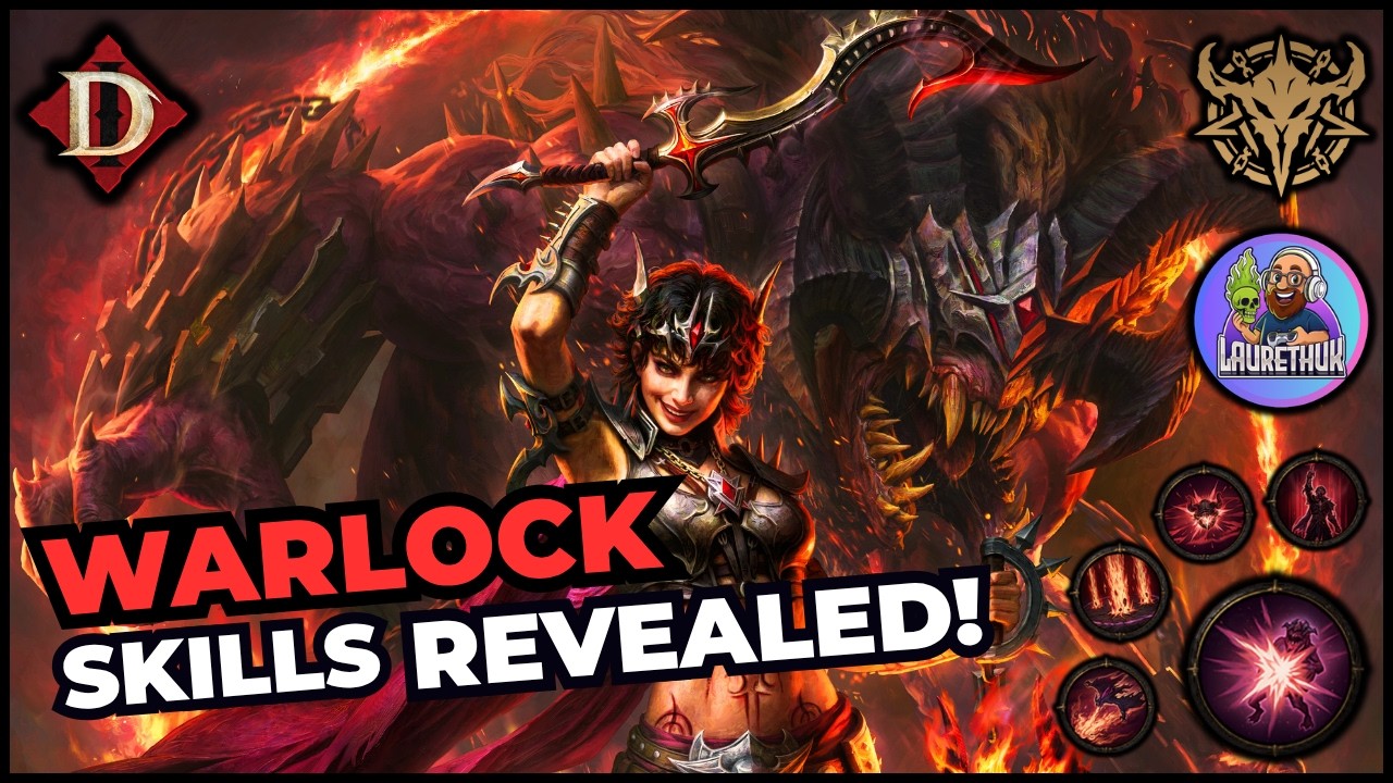 Все навыки чернокнижника раскрыты! Diablo Immortal