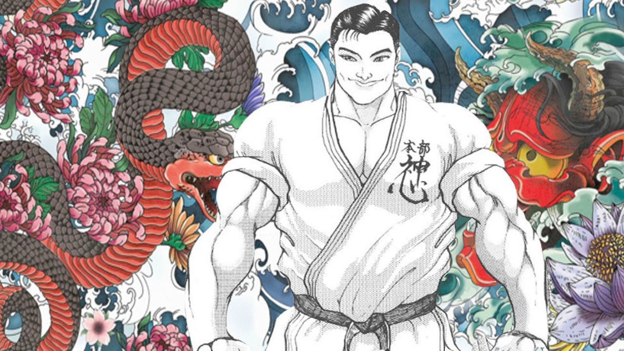 MUSCLE MANGA - Katsumi Orochi's Physique in Grappler Baki