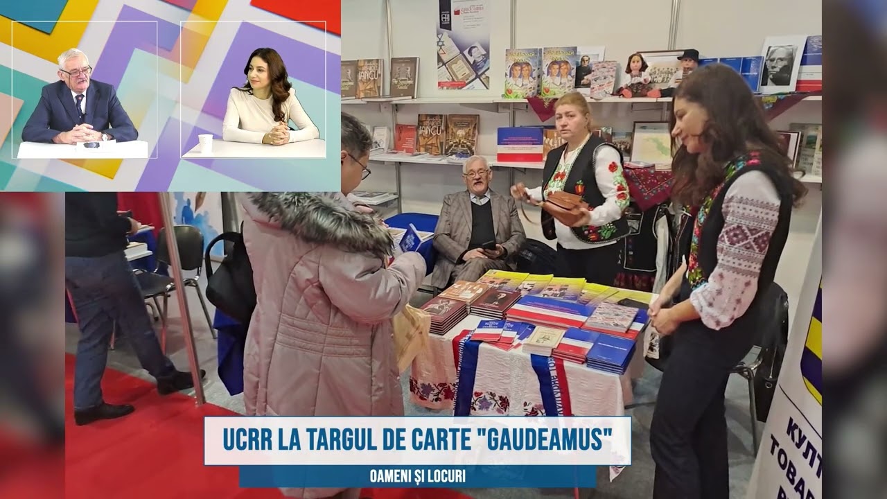 OAMENI LOCURI UCRR LA TÂRGUL DE CARTE GAUDEAMUS INVITAT SVETLANA MURESAN