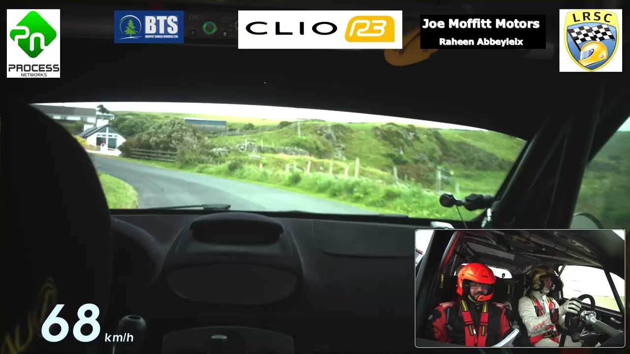 Aaron Maxwell Eddie Moffitt Clio R3 Donegal International rally 2025  Stage 17   Fanad Head