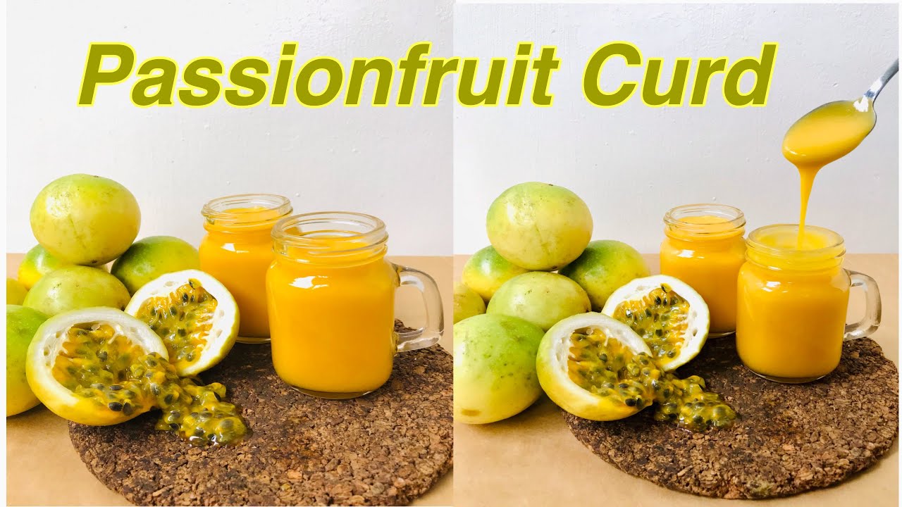 Easy Passionfruit Curd Recipe with Step by step guide