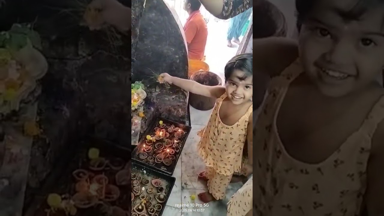 Anvika and anshika ne apne janam din par mahadev ji ka ashirwad liya 