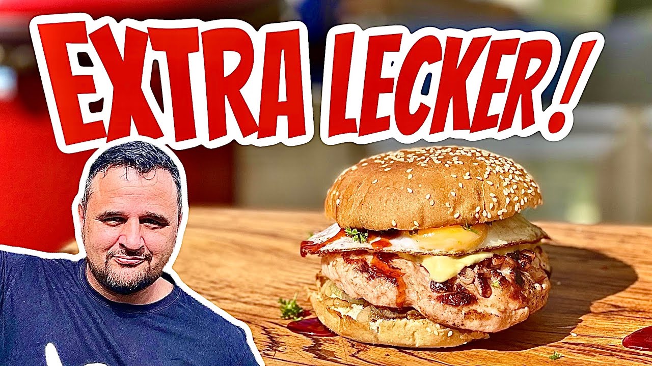 DER ULTIMATIVE FLEISCHKÄSE BURGER vom GRILL --- Klaus grillt