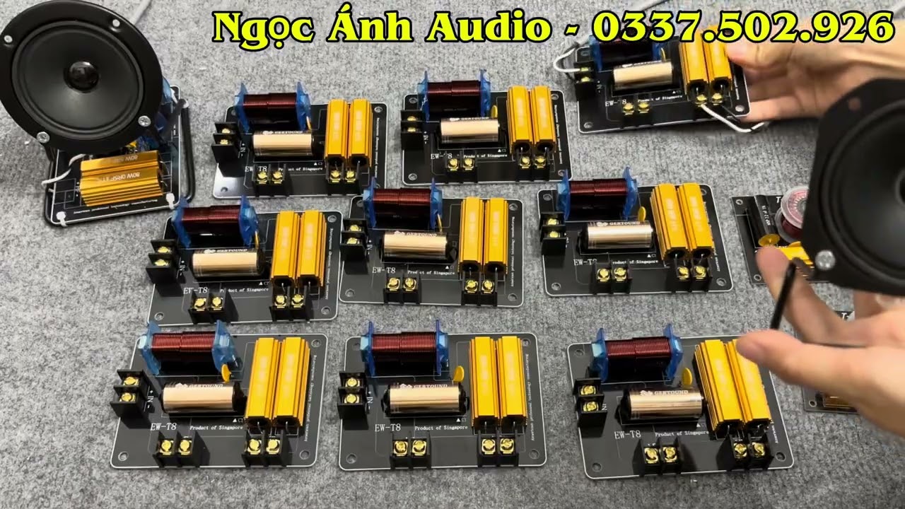 Mạch phân tần chuyên cho loa Treble Ew-T8 Singapore 