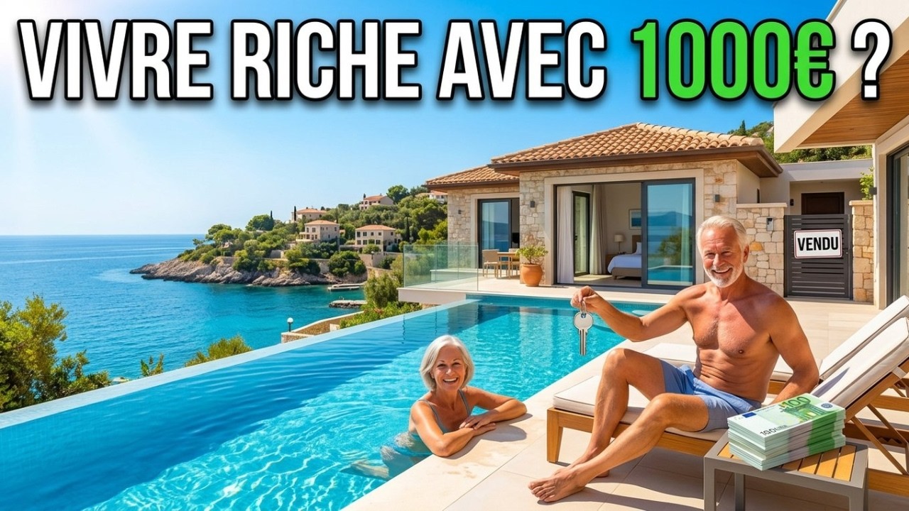 10 Pays Où 1000€ = Vous Vivez Comme Un RICHE (Français Millionnaires Locaux Expliquent) [2026]