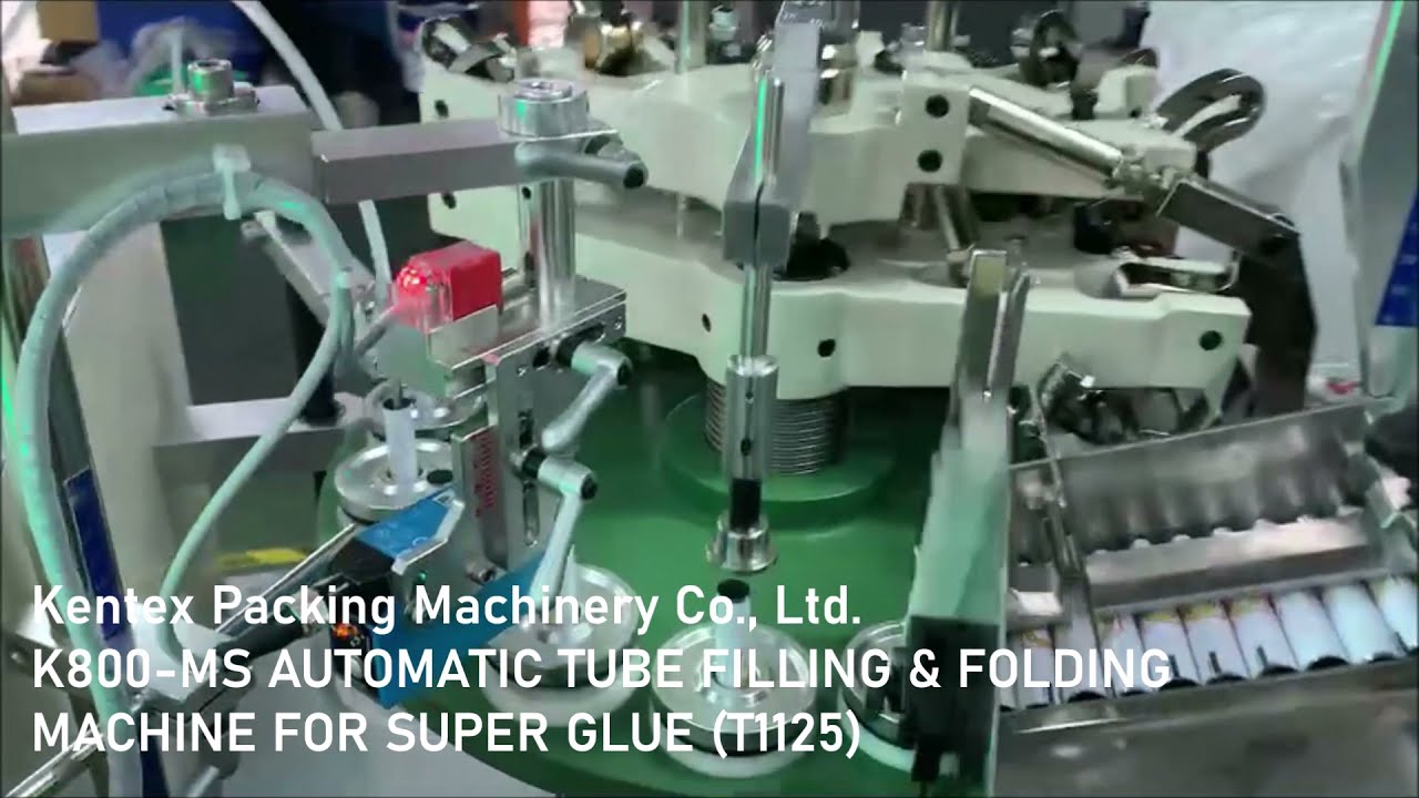 K800-MS Kentex Packing Machinery Filling super glue Alu-Auto Filling and Sealing machine S/N:T1125