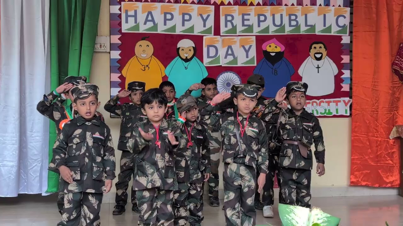 Republic Day Celebration Dance by Play Group Students | Admission Open |