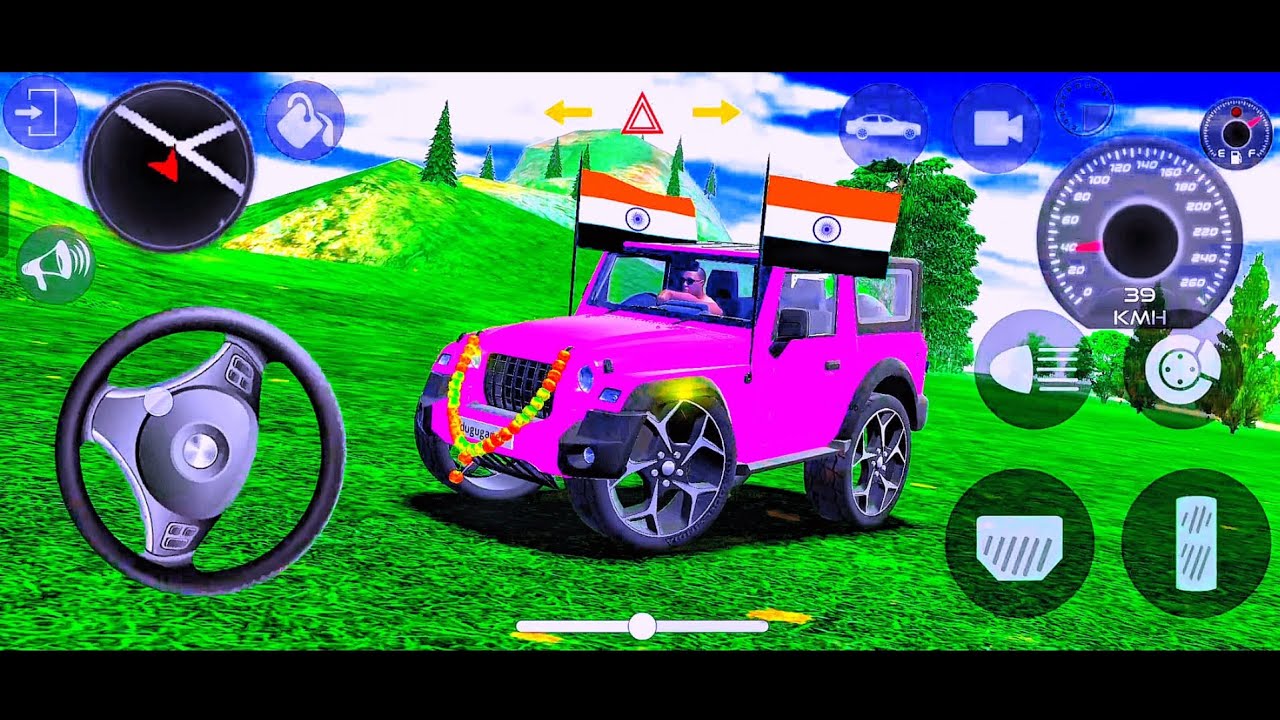 Modified Mahindra Thar 😈 Games: Indian Hot Pink Thar (Gadi Wala Games) Car Game Android Game – #2026
