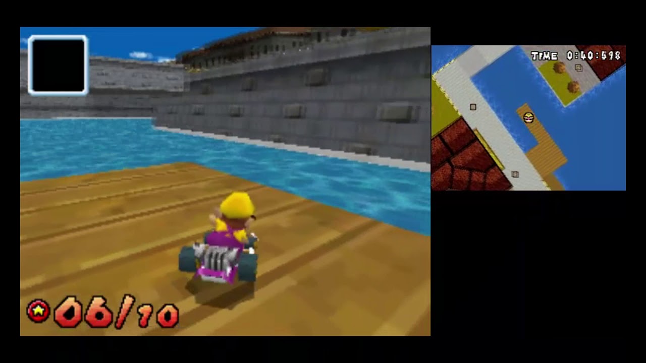 Mario Kart DS Mission 2-1 Speedrun