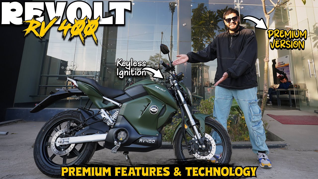 Revolt RV400 (Premium) | All Features, Price, and Details!