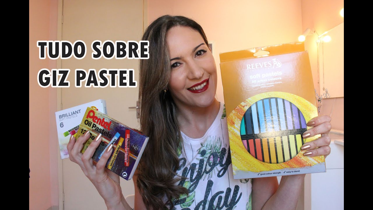 Tudo Sobre Giz Pastel: Diferenças e Como Usar