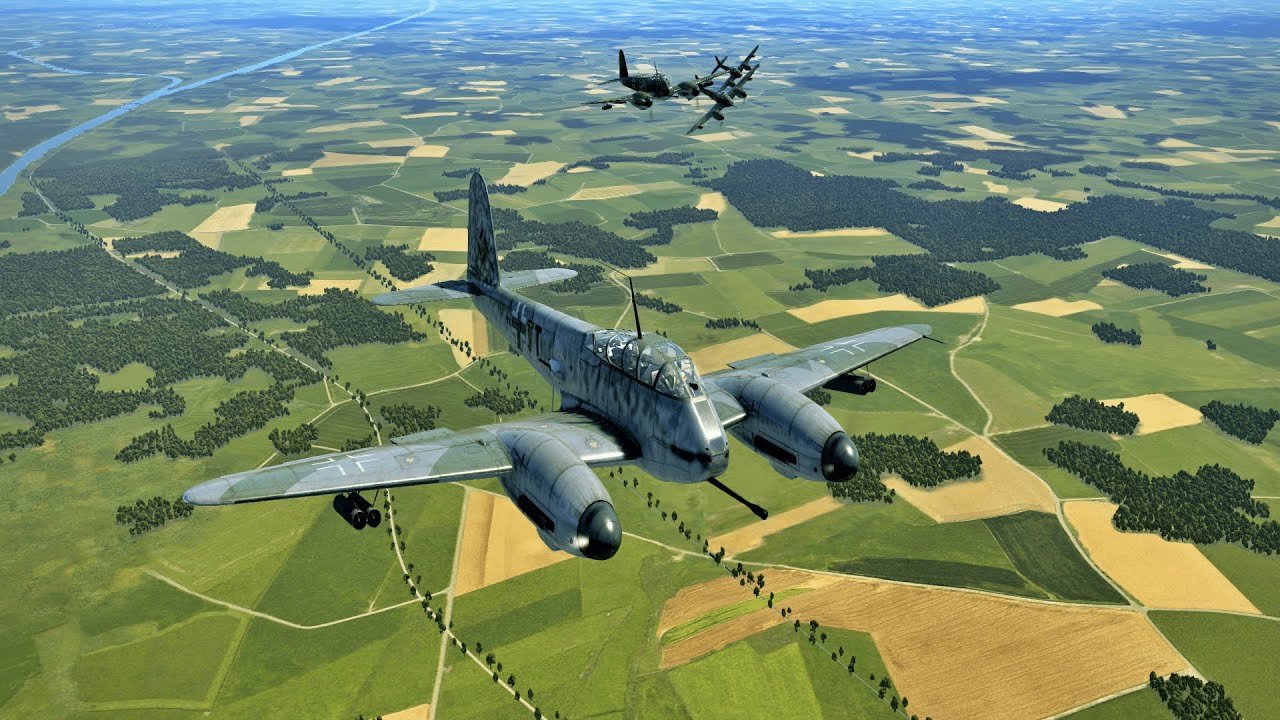 Me 410 A-1 - Destroy Convoy - IL 2 Sturmovik