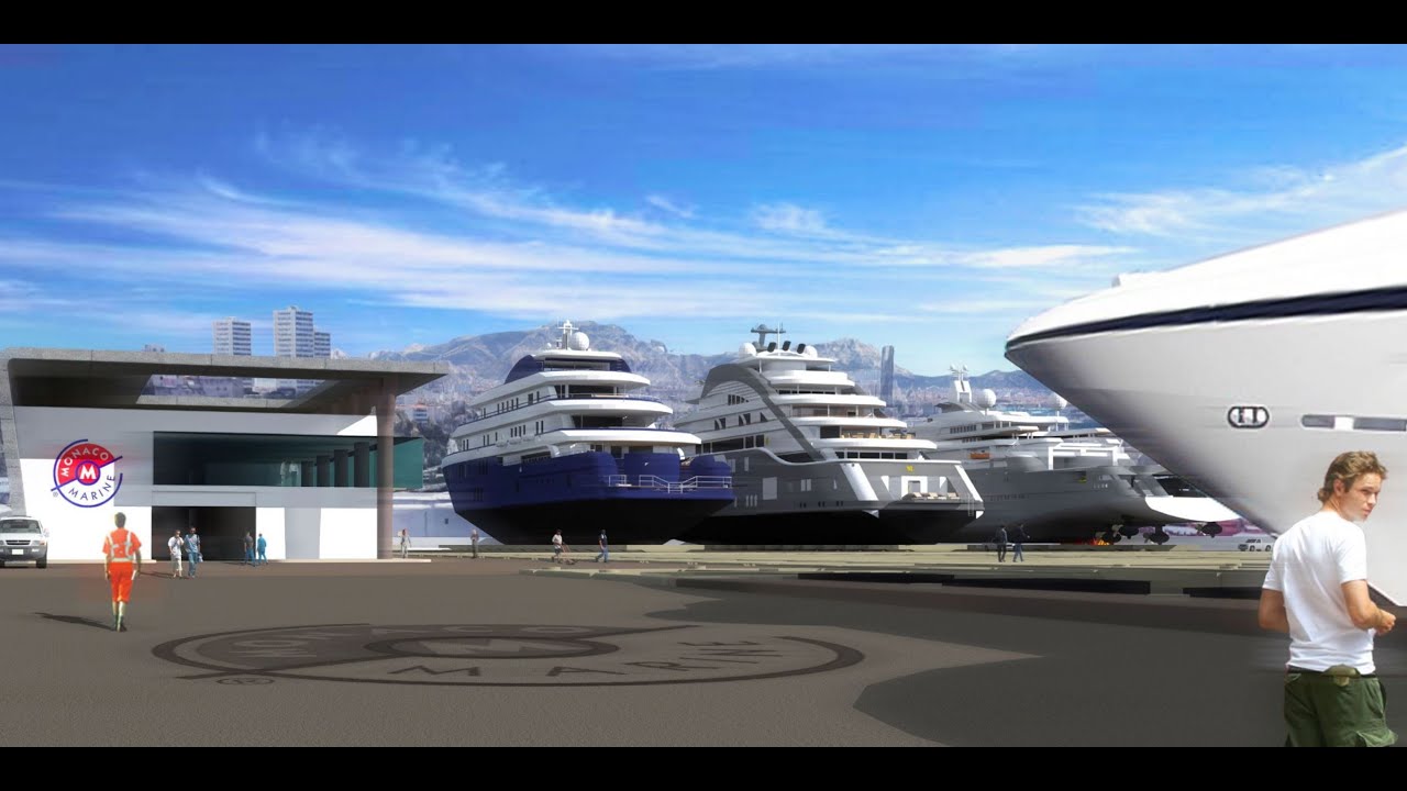 Monaco Marine rentre sur le marche de refit des yachts de 80-120m