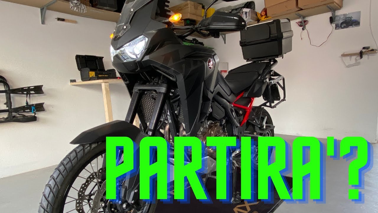 PARTIRA'? La nostra Africa twin esce dal letargo.....
